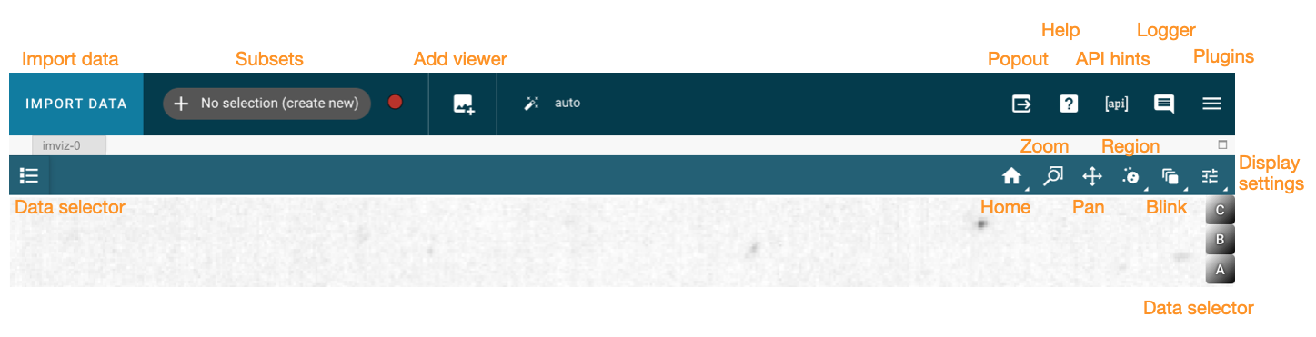 Imviz Toolbar